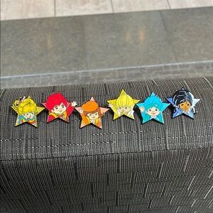 Rainbow Brite Pins